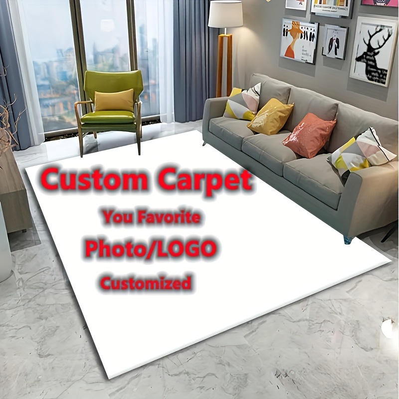 

1pc 4 Sizes Available For Customized Carpets, Rugs For Bedrooms, Living Rooms, Play Areas, Carpets, Door Mats, Bathroom, Dining Room, Kitchen Floor Mats