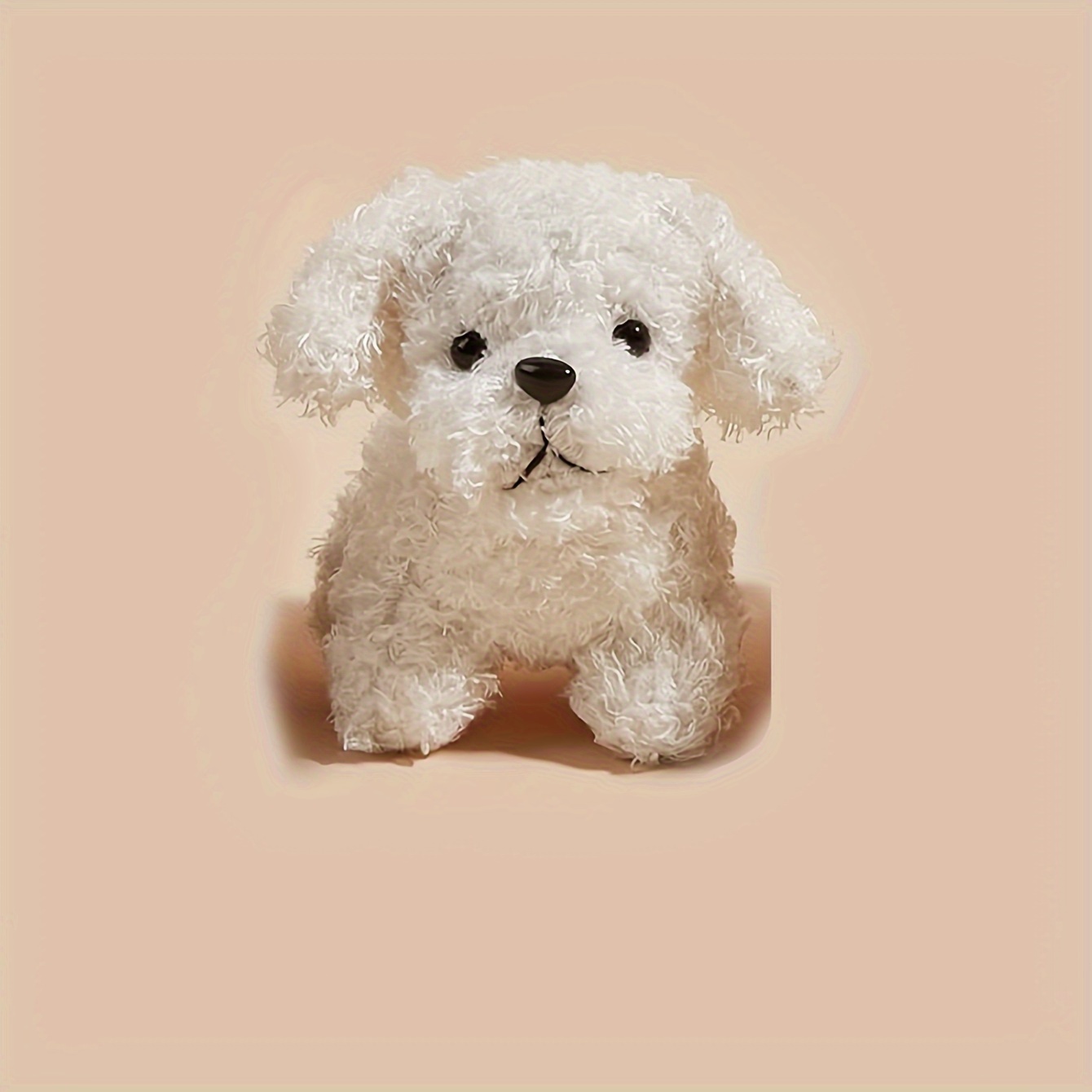 

Cuddly Teddy Dog Plush Toy For Small Breeds - Soft Fabric, Interactive Play & Chew Companion