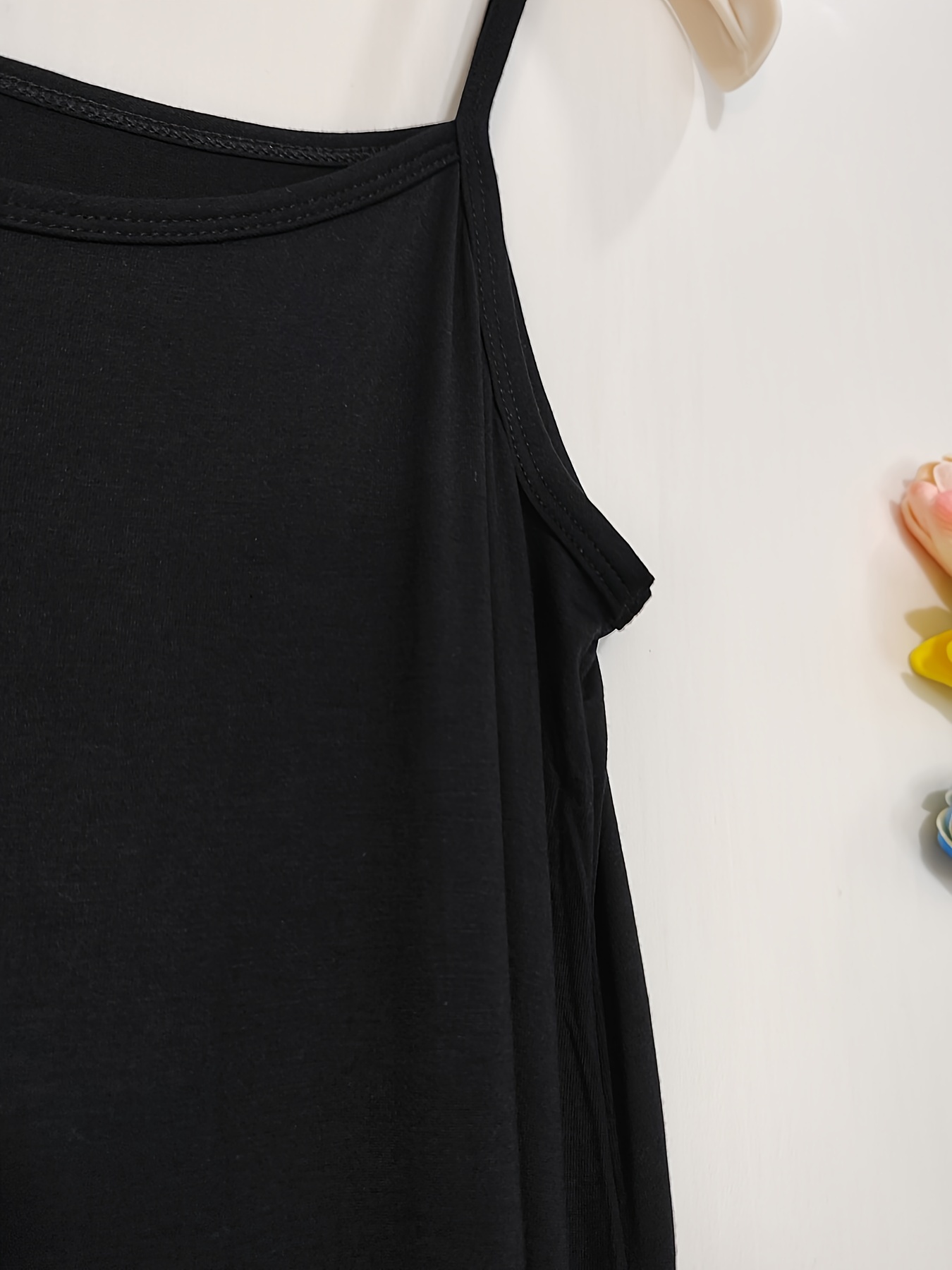 conjunto de 3 camisolas finas de senhora, camisola de base para senhora, camisola interior e exterior, vestido   e   sem  , camisola, vestido     e agradável à pele para casa e exterior Detalhes do produto 16