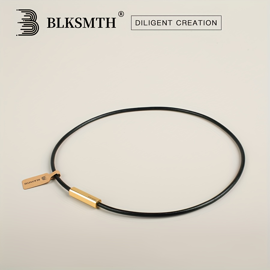 BLKSMTH Women's Leather Collarbone Necklace Gift
