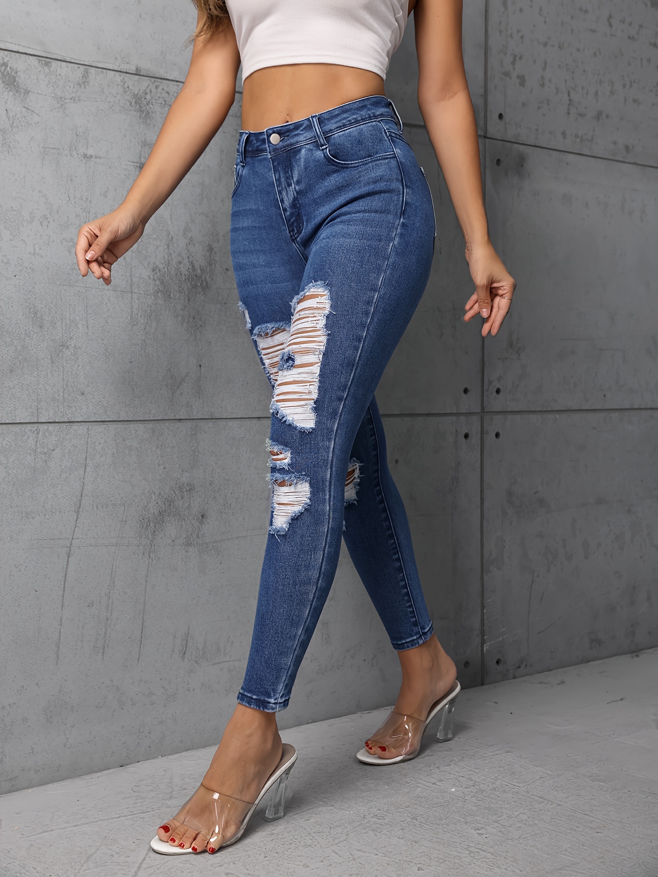 Denim Pantaloni Di Tendenza Inverno 2022 Moda Inverno Jeans