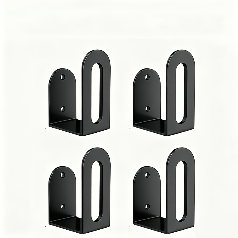 TEMU 4 Stück Lochfreie Wandmontierte Aufbewahrungsregale, geeignet für Router, WLAN-Modems, Set-Top-Boxen und Kabelorganizer. Das multifunktionale