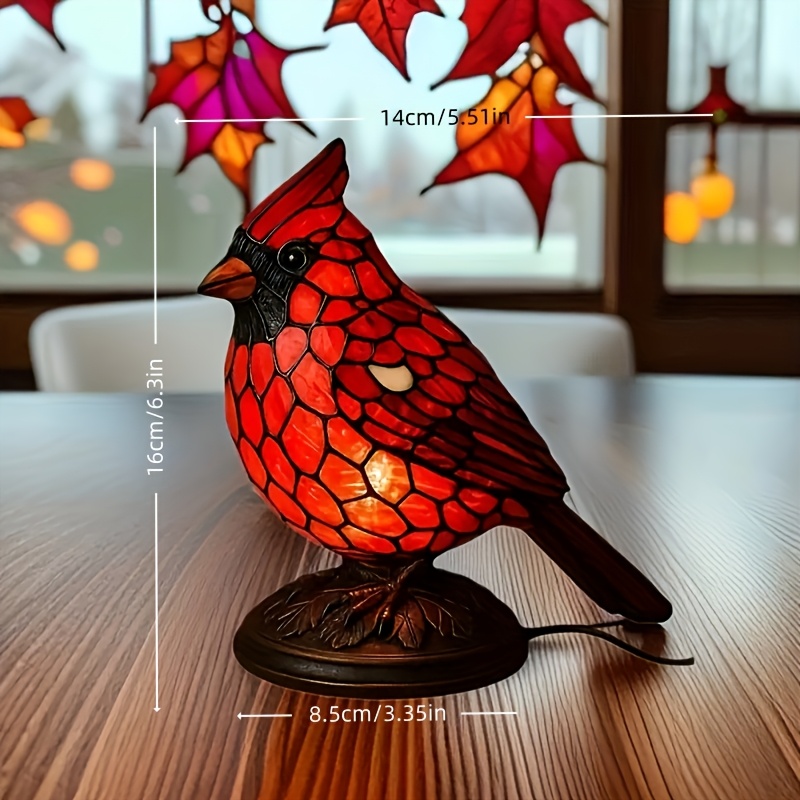 TEMU New Resin Night Light, A Home Decoration Night Light, With And Design, Suitable For Bedside, Window Sills, Bookshelves - A Durable Decorative