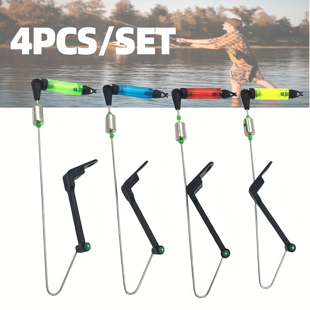 Jsfun 4pcs/set Fishing Bite Indicators European Carp Fishing Accessories