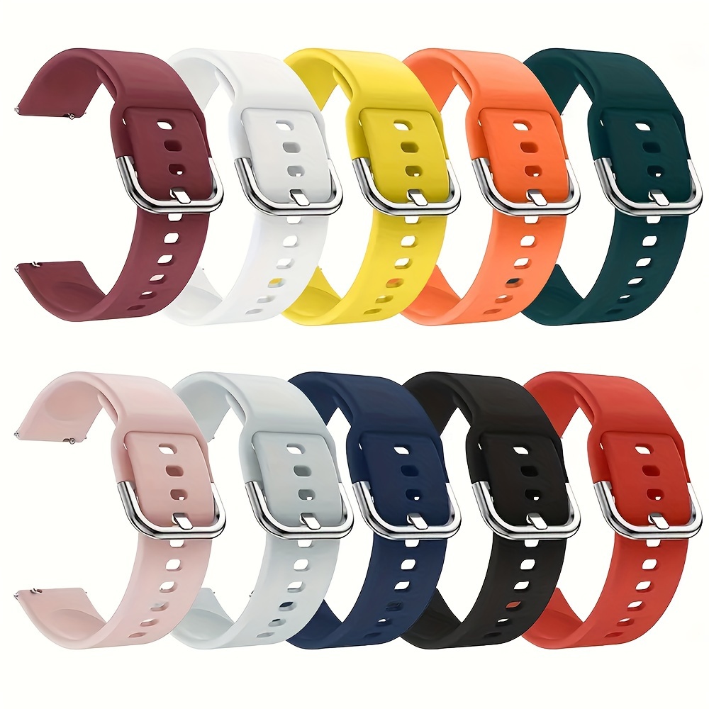 Silicone Watch Bands Galaxy Watch Active 2 Bands - Temu Canada