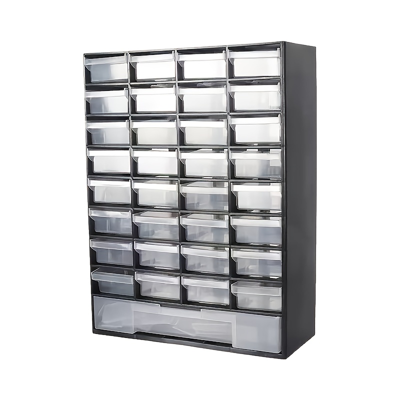 TEMU 33 Transparent Storage Boxes, Designed For Hanging, Ideal For Home Storage. Suitable For Storing Jewelry, , Daily Necessities, Tools, And As A
