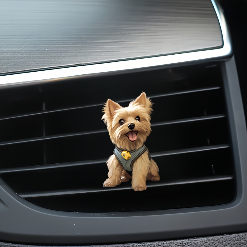 

Dog In Vent Clip - Acrylic Air Freshener For Vehicle Interior, No Scent Included