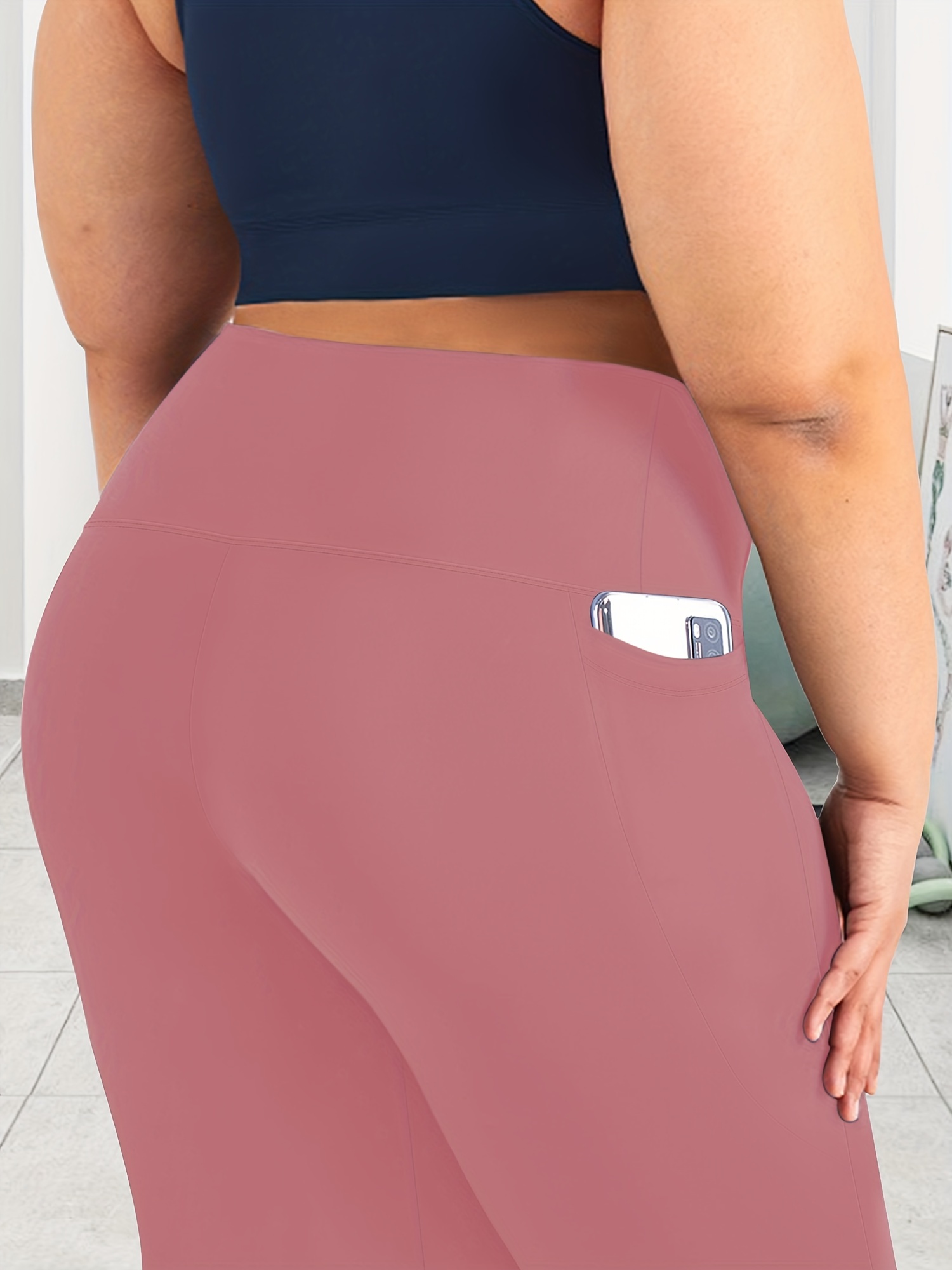 Women's High-Waist Shaping Shorts with Crescent Pockets - Black, Stretchy Tummy Control, Mid-Thigh Length, Machine Washable, Summer Casual Wear, Everyday Compression Wear | Sleek Design | Tummy Control Shorts