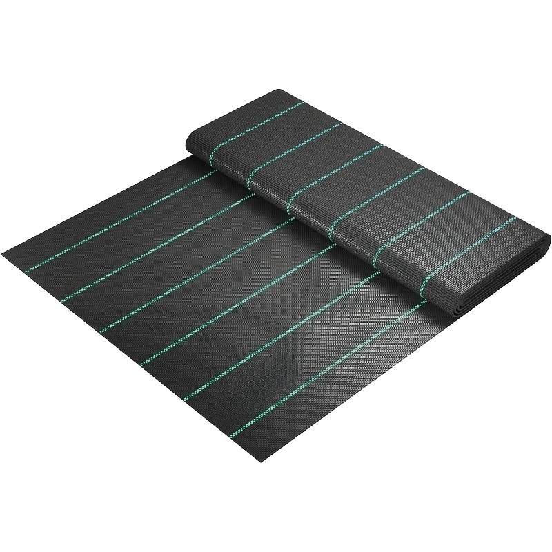 Image of 2m X 20m Weed Control Fabric - A Water-permeable, Weed-controlling, Uv-resistant, Tear-resistant Weed Control Film/ Mulch Film On .