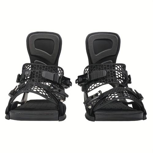 quick release snowboard binding set for adults durable nylon beginner friendly