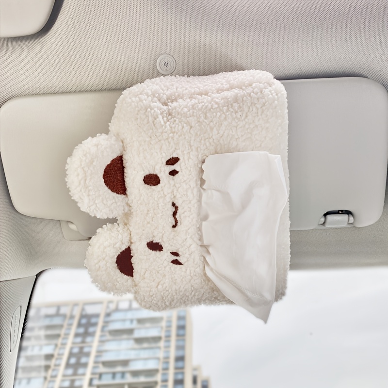 1pc car tissue box hanging type for vehicles cute and   for armrest and sun visor Product details 3