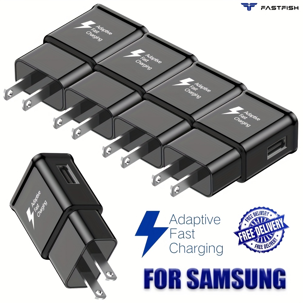 

Fastfish 5pcs Adapter Fast Charger Block Usb Charging Head S23 S22 S21