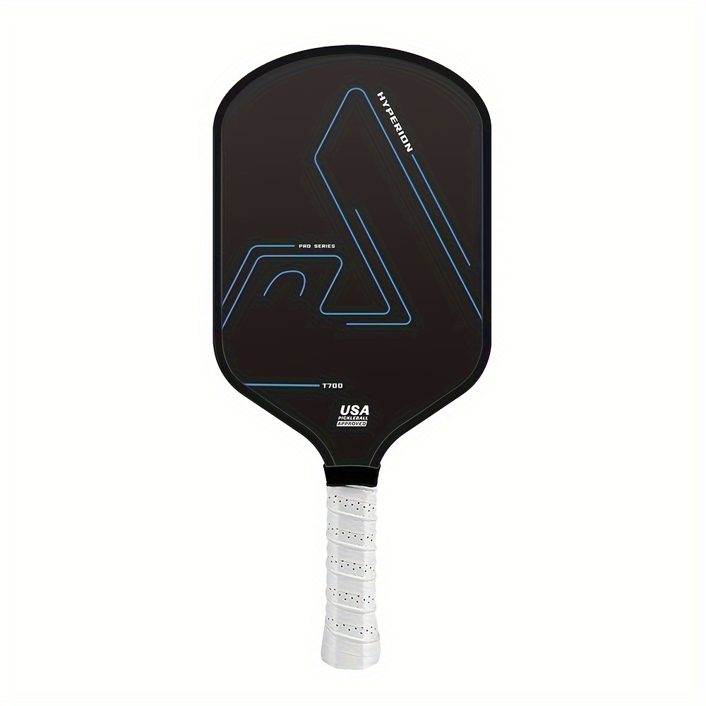 

Carbon Fiber Pickleball Paddle - Lightweight Textured Surface, Polymer Honeycomb , Cushion , Low-profile - 1 Pack