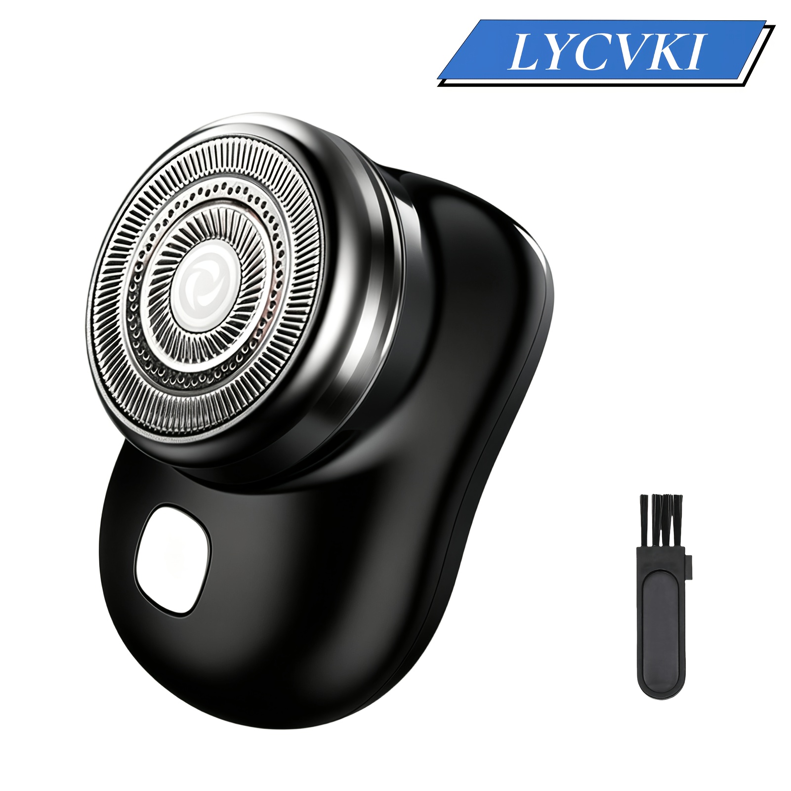 Compact Men's Electric Shaver and Beard Trimmer