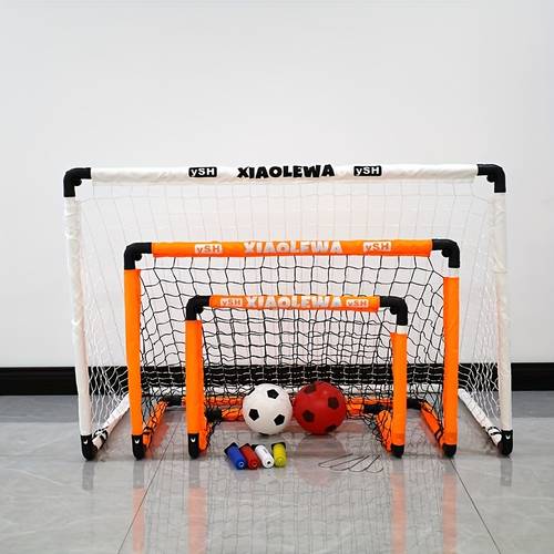 item picture foldable soccer football toy easy portable goal frame kindergarten outdoor sports parent child game gift