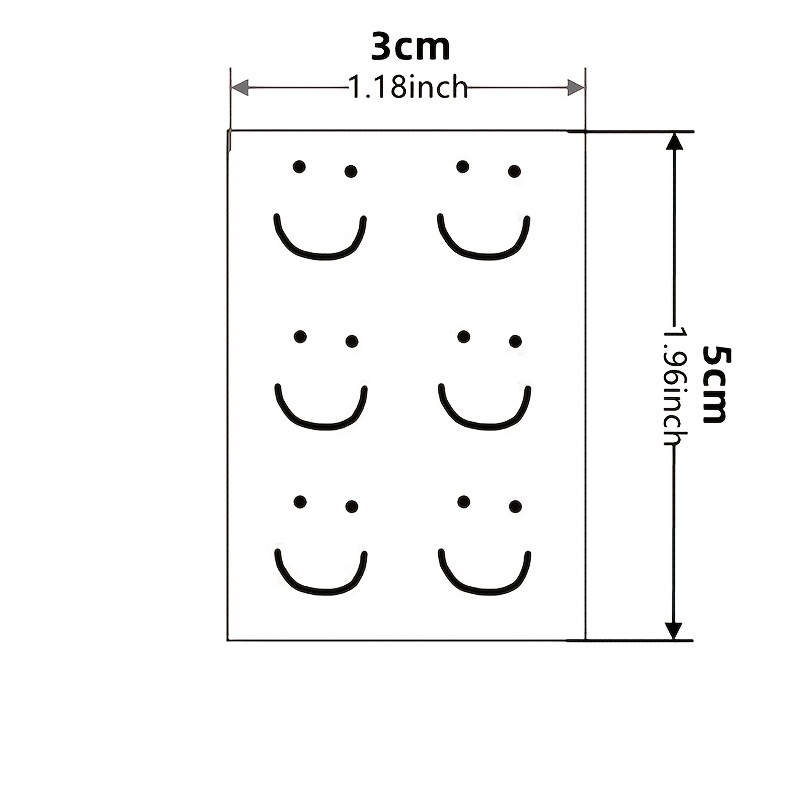 Simple Smile Tattoo Sticker Finger Temporary Tattoo