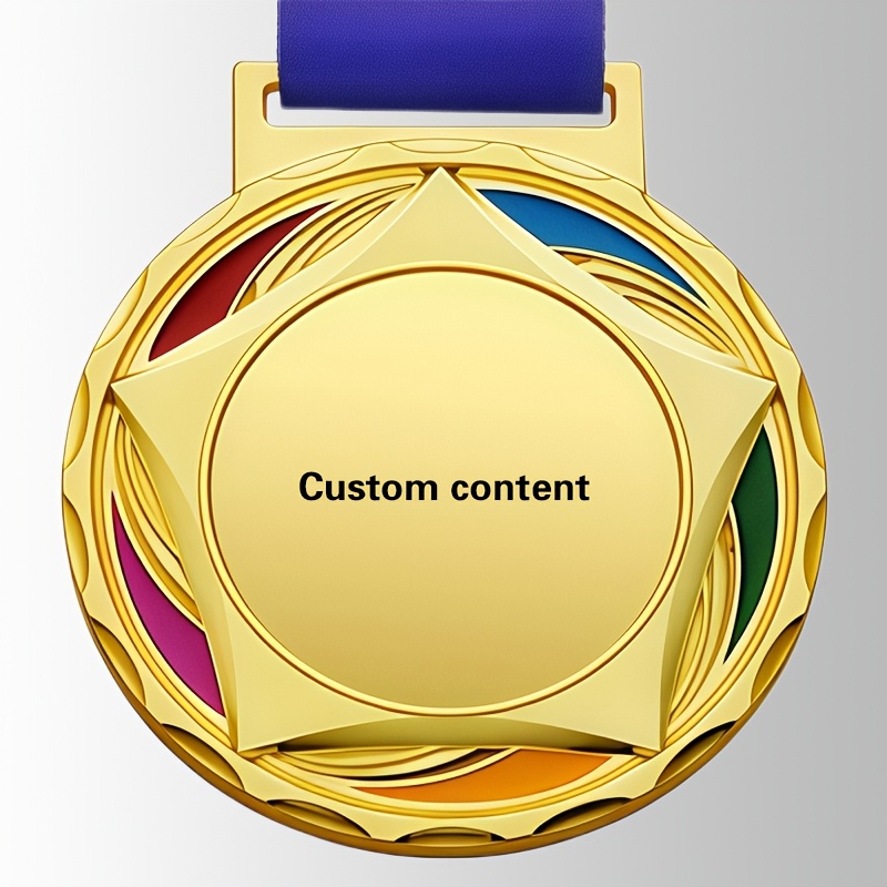 TEMU [customized] Alloy Medal Bronze Winner Medal Suitable For Sports, Parties, Tournaments, Prizes, Competitions