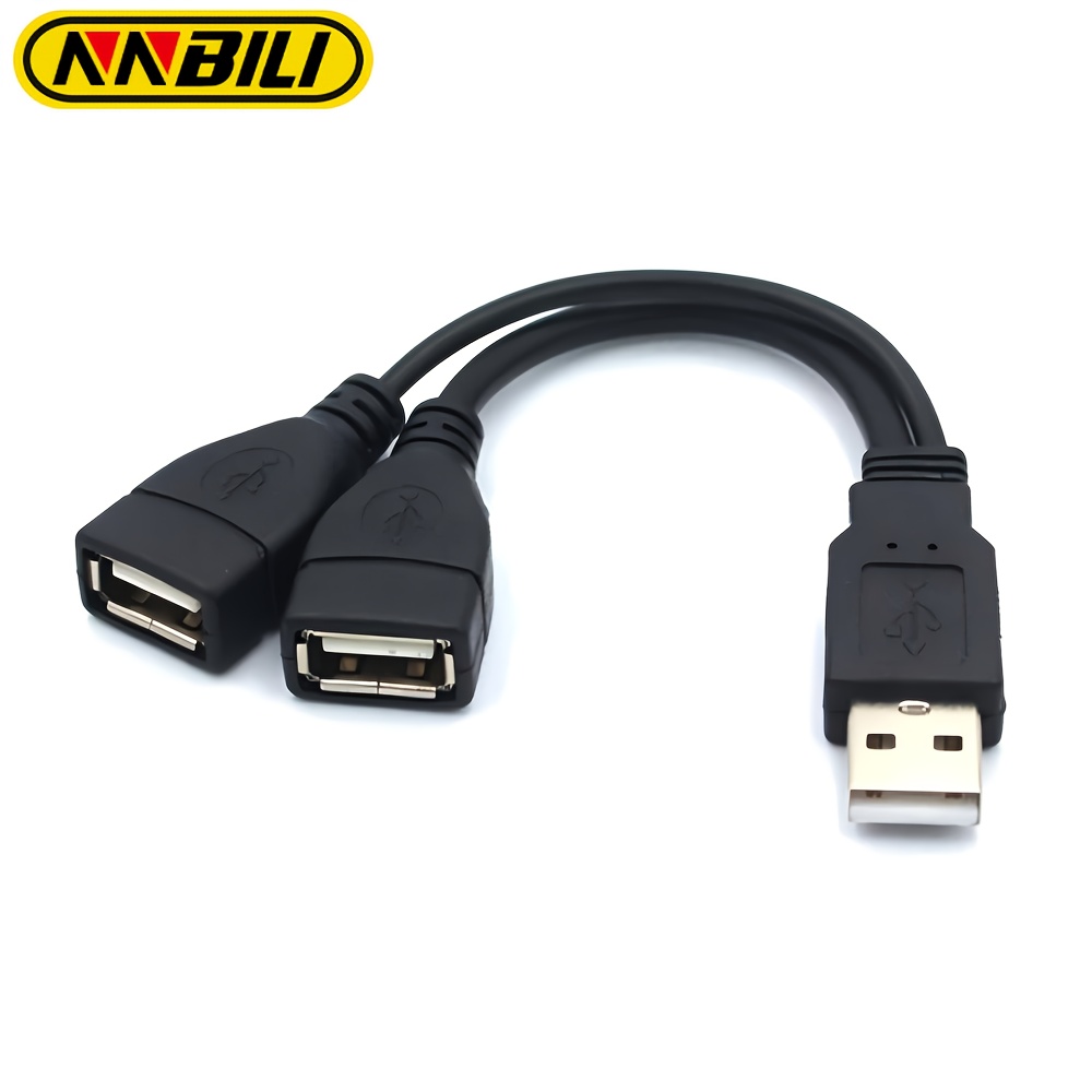 male to female dual usb
