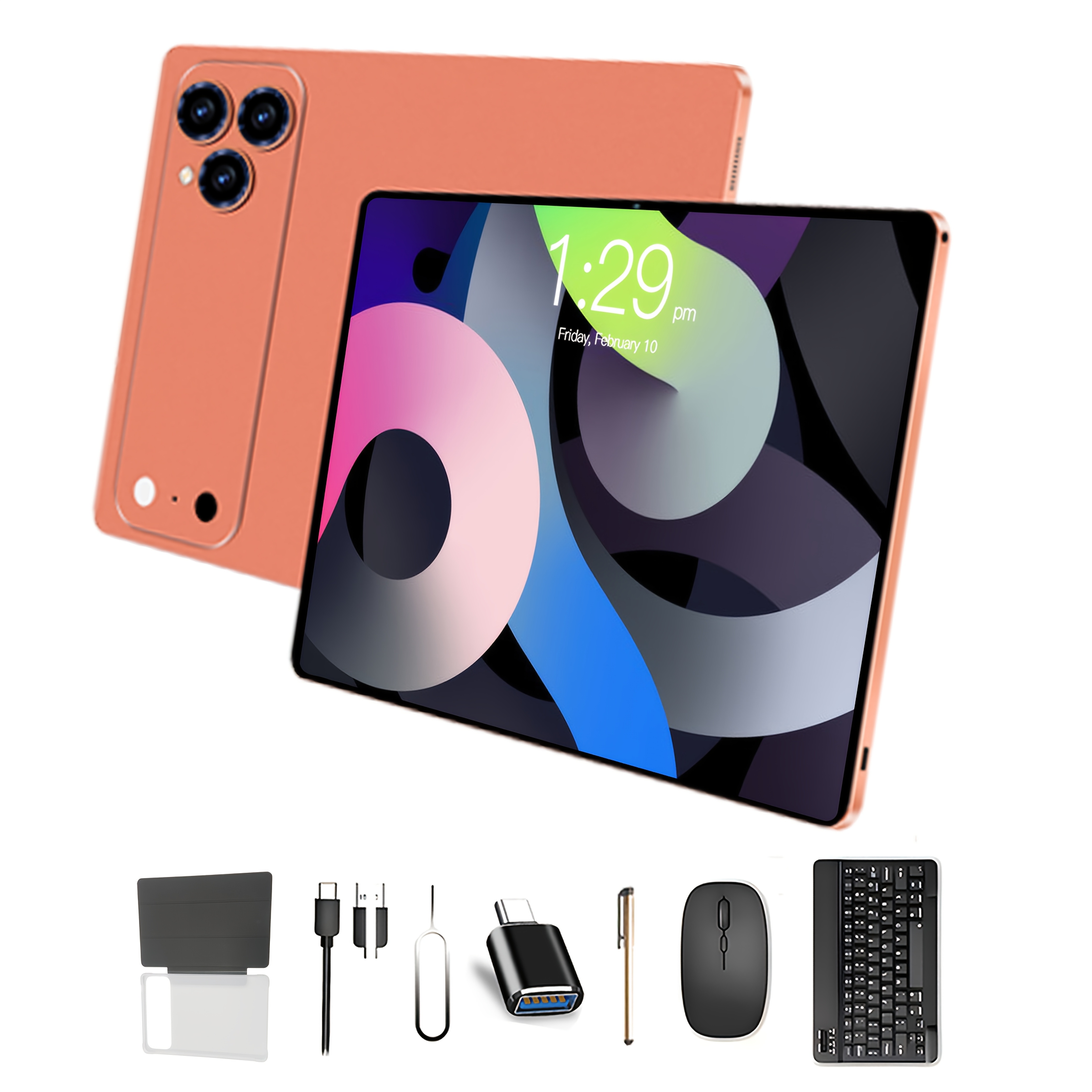 newest unlocked 10 1 inch   15 tablet 8gb large running memory 4gb 4gb expansion 128gb massive storage space supports a powerful battery with up to 12 hours of   1280x800 hd resolution front and rear   combination