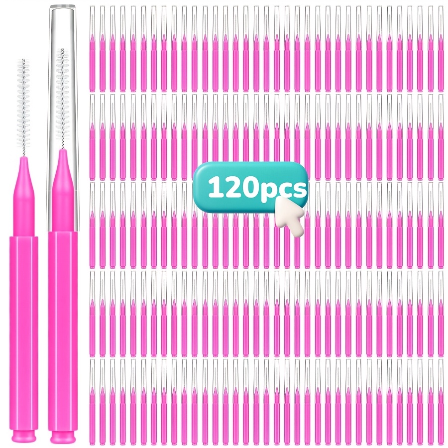 TEMU 80/120 mini pennelli da sopracciglio usa e getta, piccole testine flessibili per mascara per strumenti di trucco, strumenti per le ciglia e il