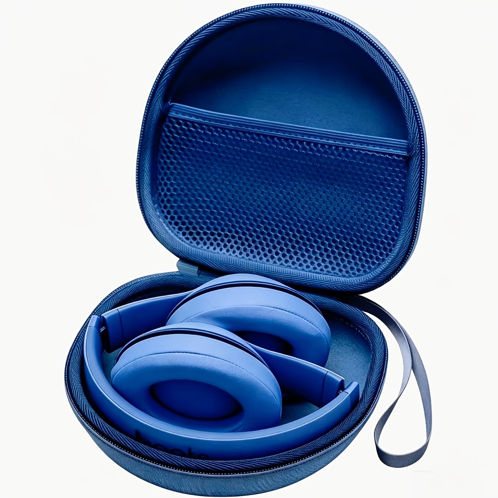 TEMU Étui de casque compatible avec Lux Anc/pour Beats/pour Jbl/Tozo//Picun/, sac de casque pliable supra-auriculaire à réduction de bruit