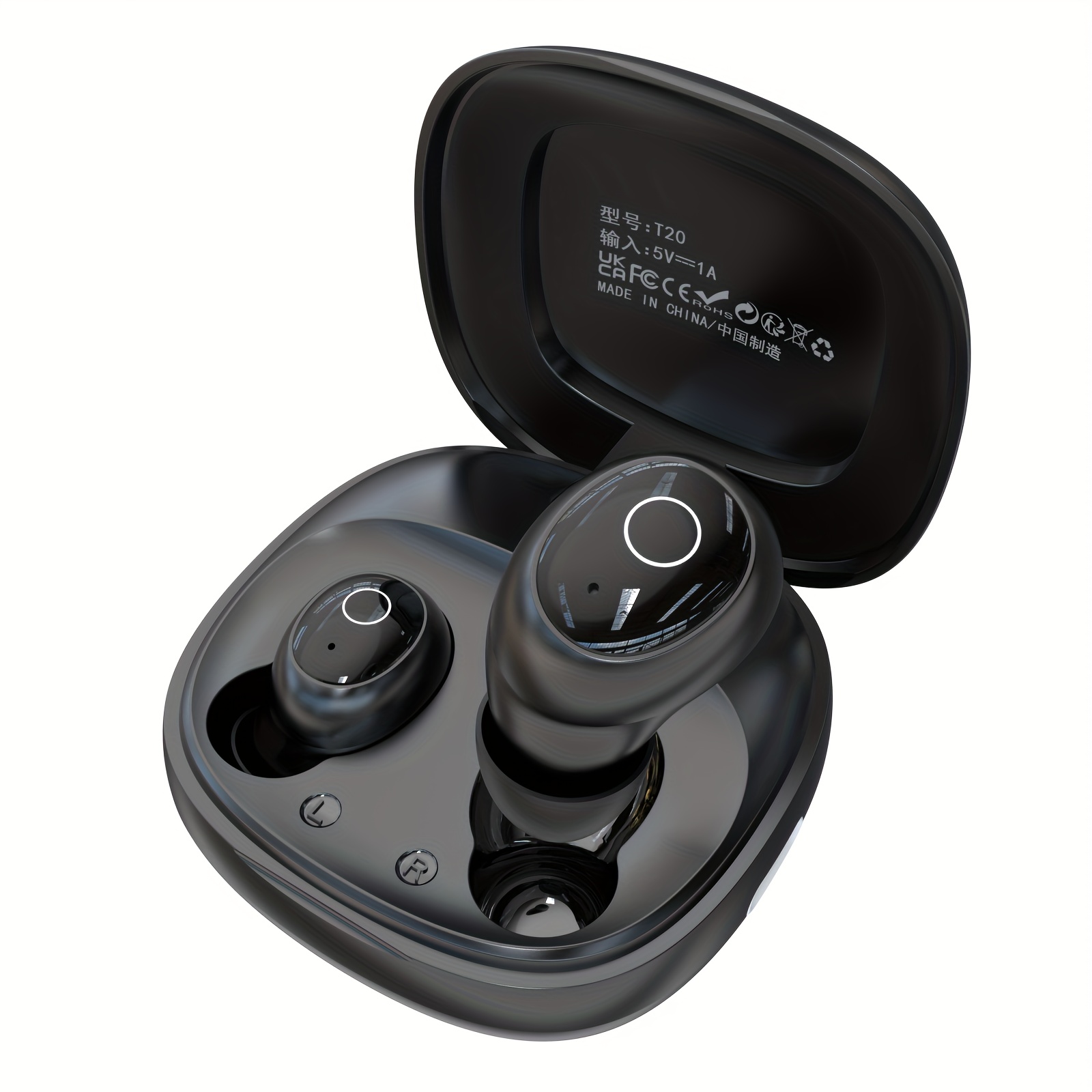 Temu – TEMU Upgraded Wireless Headphones For 26 Years, Noise-cancelling Sports Headphones, 5. Headphones, Stereo Headphones With Microphone, With Display,