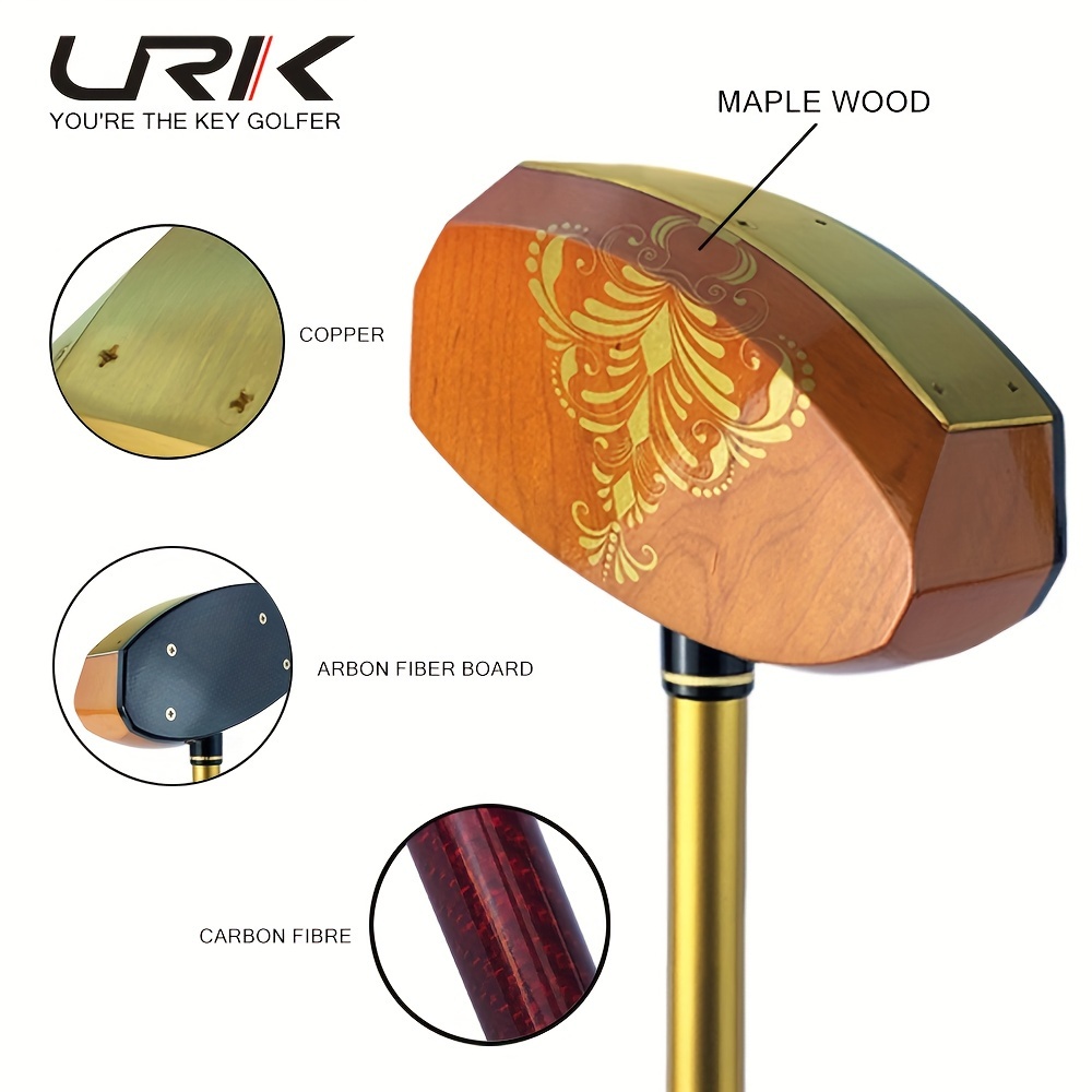 golf wood putter carbon fiber shaft suitable for park indoor outdoor training details 1