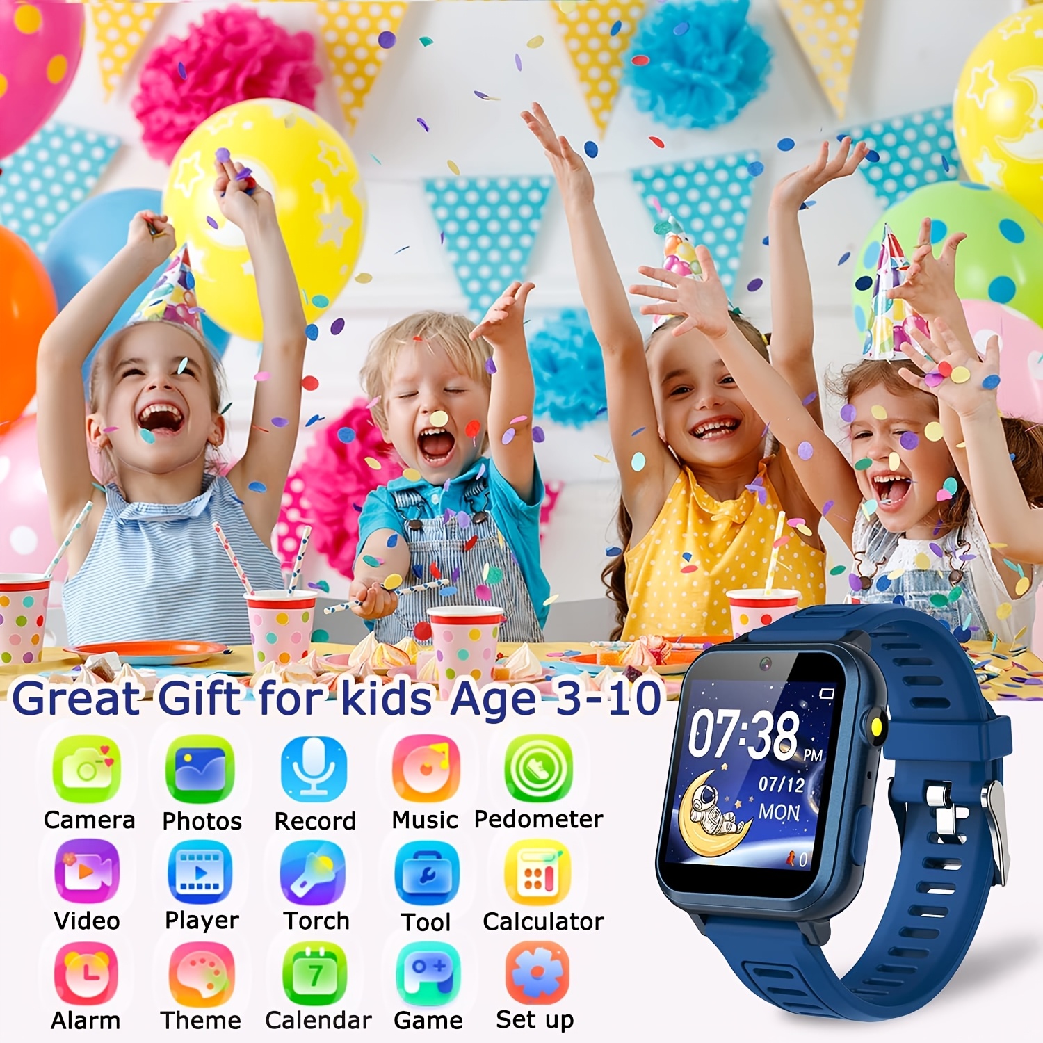 smart watch with games sold on Temu United States