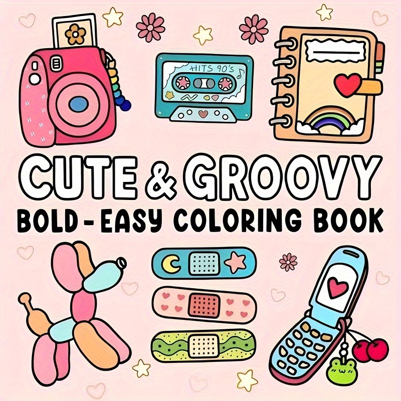 

Deluxe Girls' Coloring Book - 22 Pages, Unique Cover Design | & Emotional Release Art | Perfect Gift For Valentine's, Christmas, Halloween, New Year, Anniversaries, Birthdays