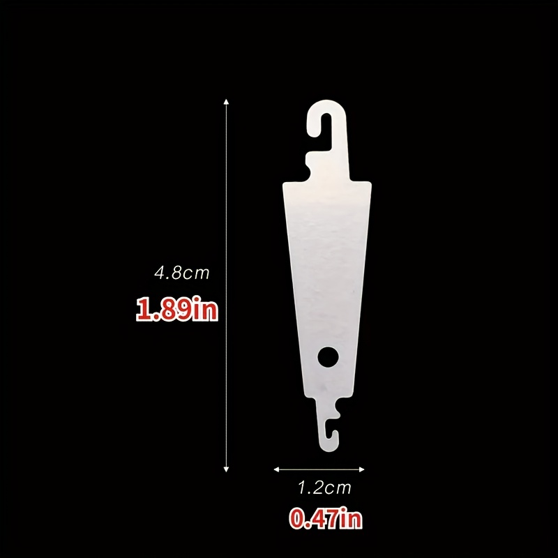 2pcs/6pcs Stainless Steel Needle Threader, Insert-type Embroidery Needle Threader, Diy Stitch Accessories