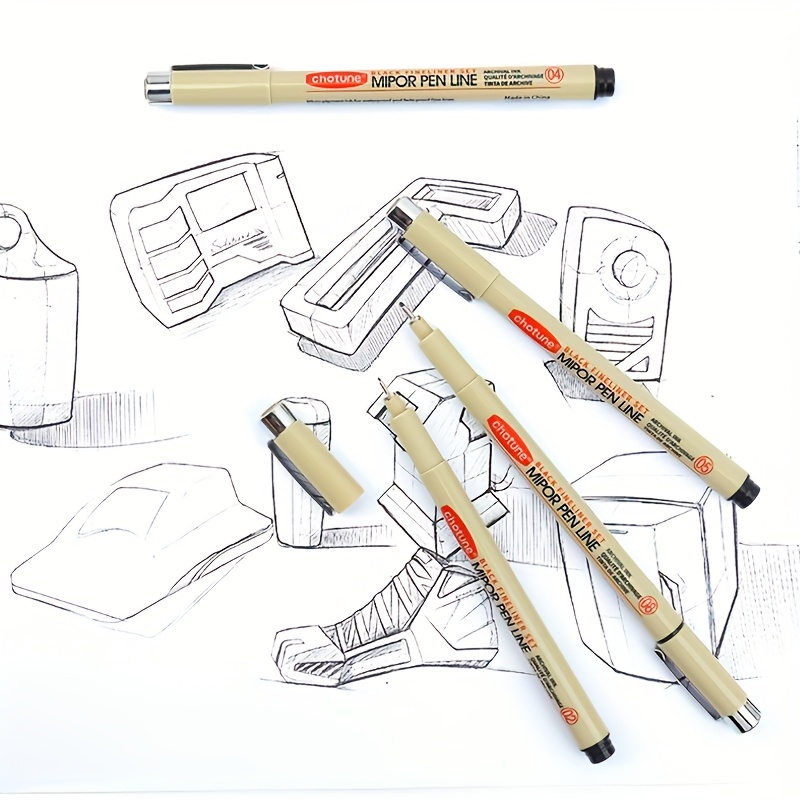 line painting art pen 12 black fine line Temu New Zealand