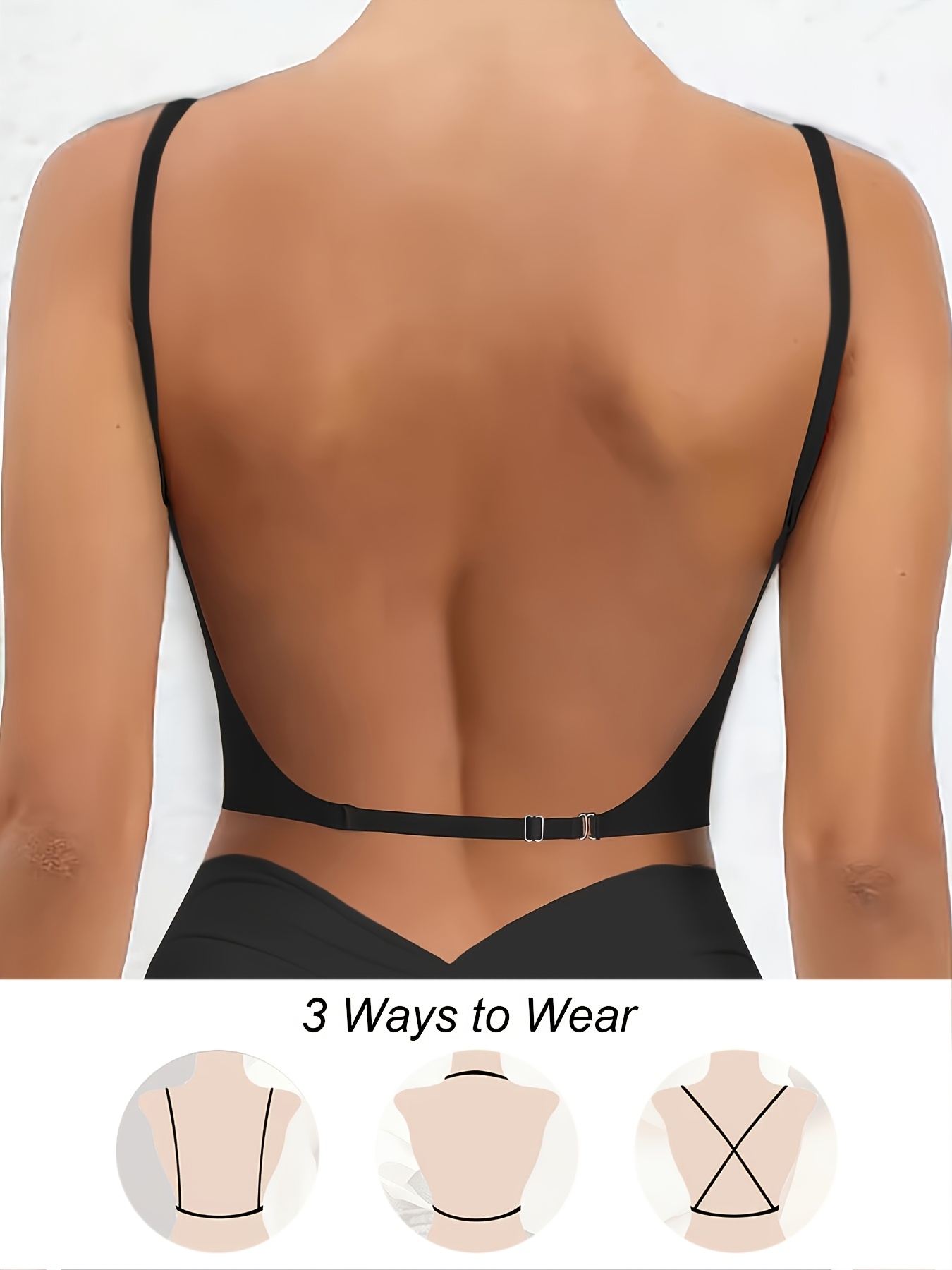 navy blue dress for baby girl Self-Adhesive Push-Up Bra for Backless Outfits main image 0
