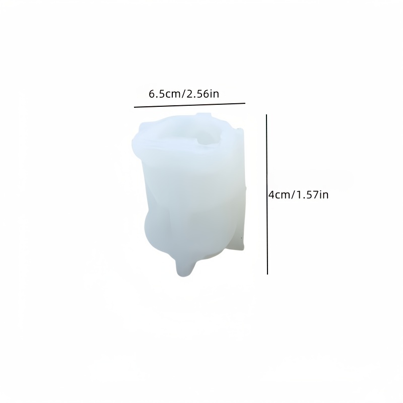 Diy Cute Bunny Silicone Mold For Epoxy Resin, Plaster & Concrete - Handmade Candle Making Kit For Valentine's Decor