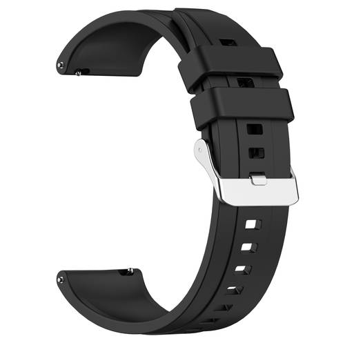 20mm 22mm silicone strap suitable for samsung galaxy watch 7 fe 4 5 6 40mm 44mm gear s2 6 classic 43mm 47mm huawei watch 42mm 46mm 3 42mm 2