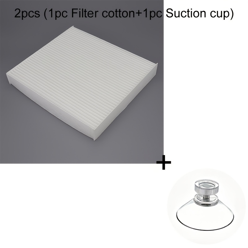 TEMU 2pcs (1pc Filter And 1pc Suction Cup) Cabin Air Filter For Camry, For Corolla, For 4runner, For Avalon, For Rav4, For