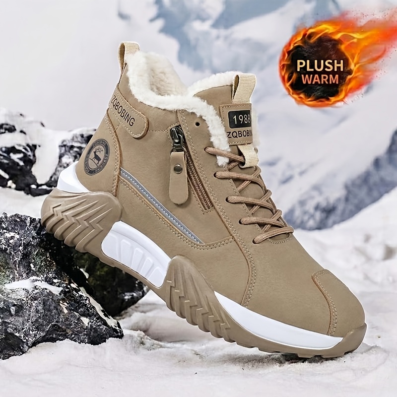 ZQBOBING Autumn Winter Outdoor Men's Snow Boots