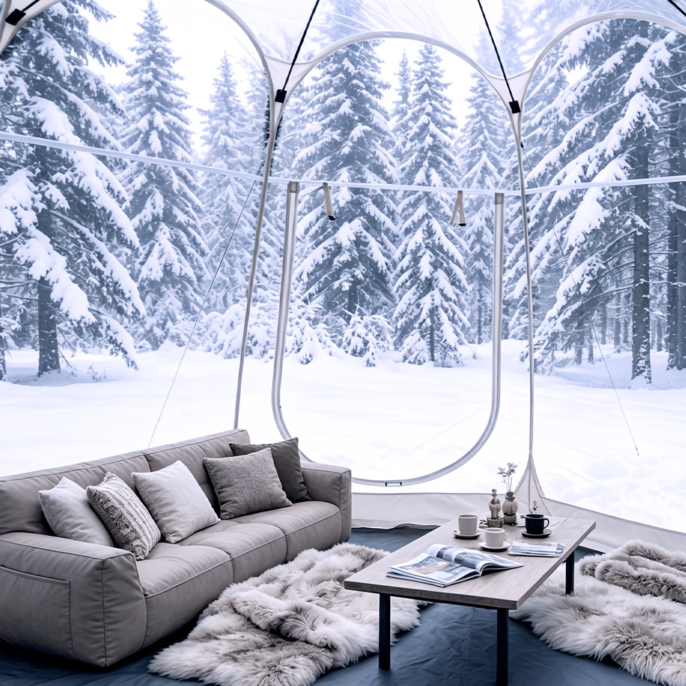 Instant Pop-Up Transparent Bubble Tent