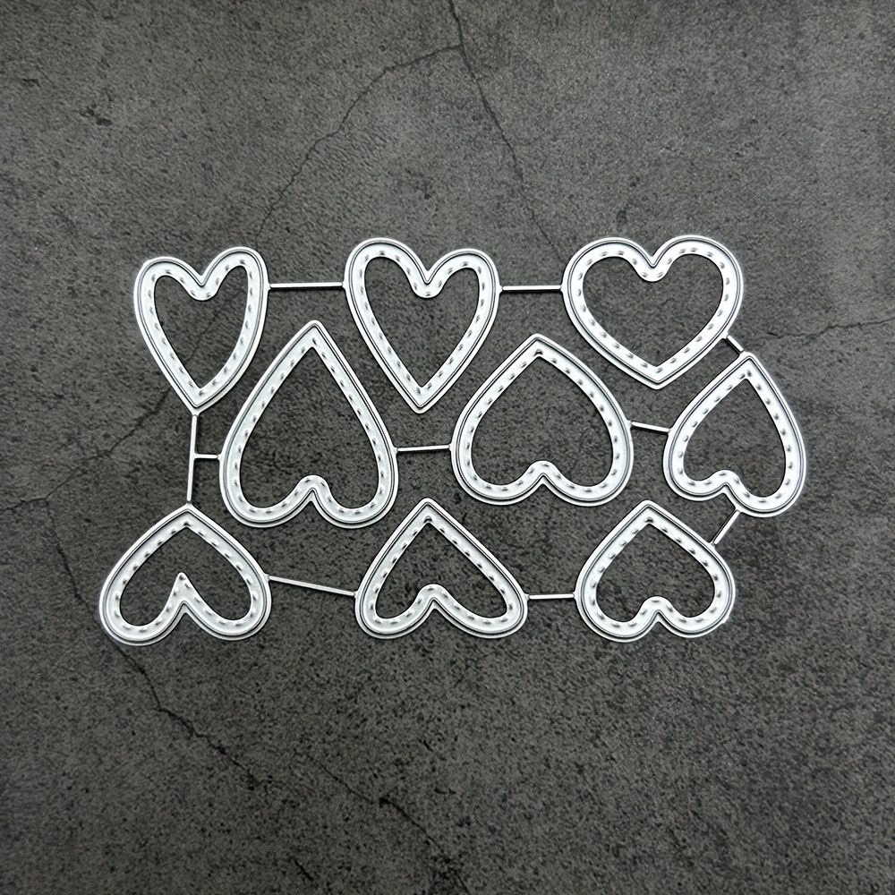 1pc A -shaped Cutting Die, Designed For Scrapbooking, Photo , And Embossing Templates For Paper Crafts