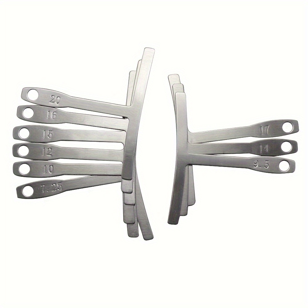 9pcs Fret Gauge Set Guitar Measuring Tool For Guitar And Measuring Tool For Adjusting Bridge