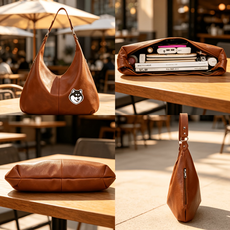 Women's Elegant Single Shoulder Bag, Soft Genuine Leather Evening Clutch