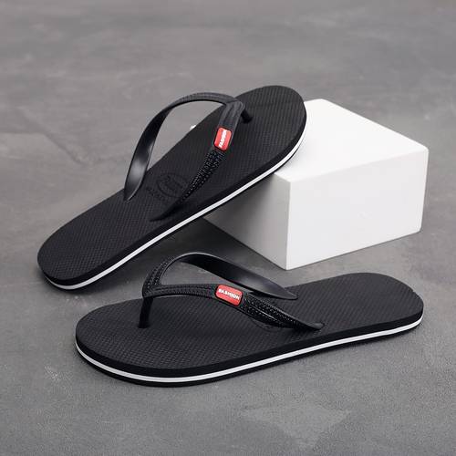 slippers flip flops mens non slip fitness comfortable sandals trendy easy exterior clip fit