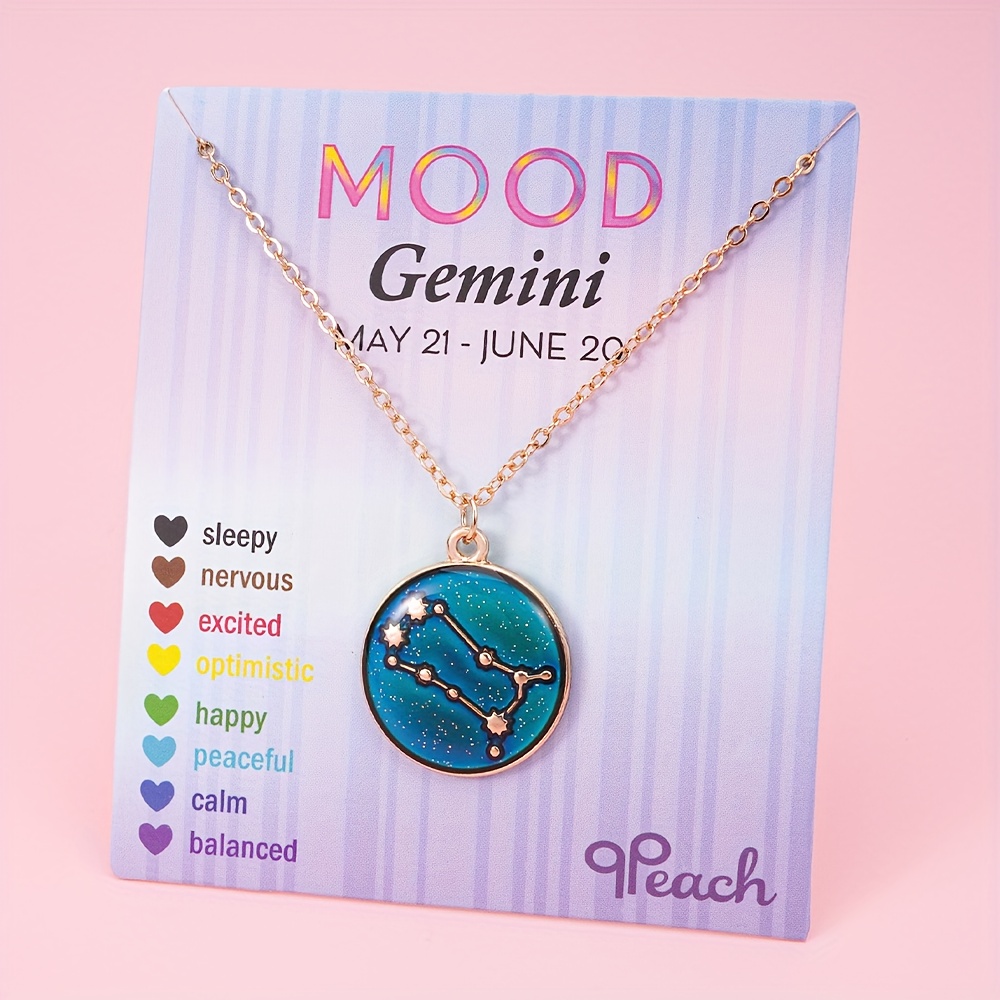 TEMU Colgante de 1 pieza del que de color con la , collar ajustable - Joyería de moda, bonita y para mujer, accesorio de pulsera para festivales,