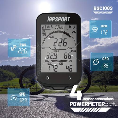 ordenador gps para bicicleta bsc100s velocímetro inalámbrico bicicleta cronómetro digital ciclismo odómetro ordenador de ciclismo