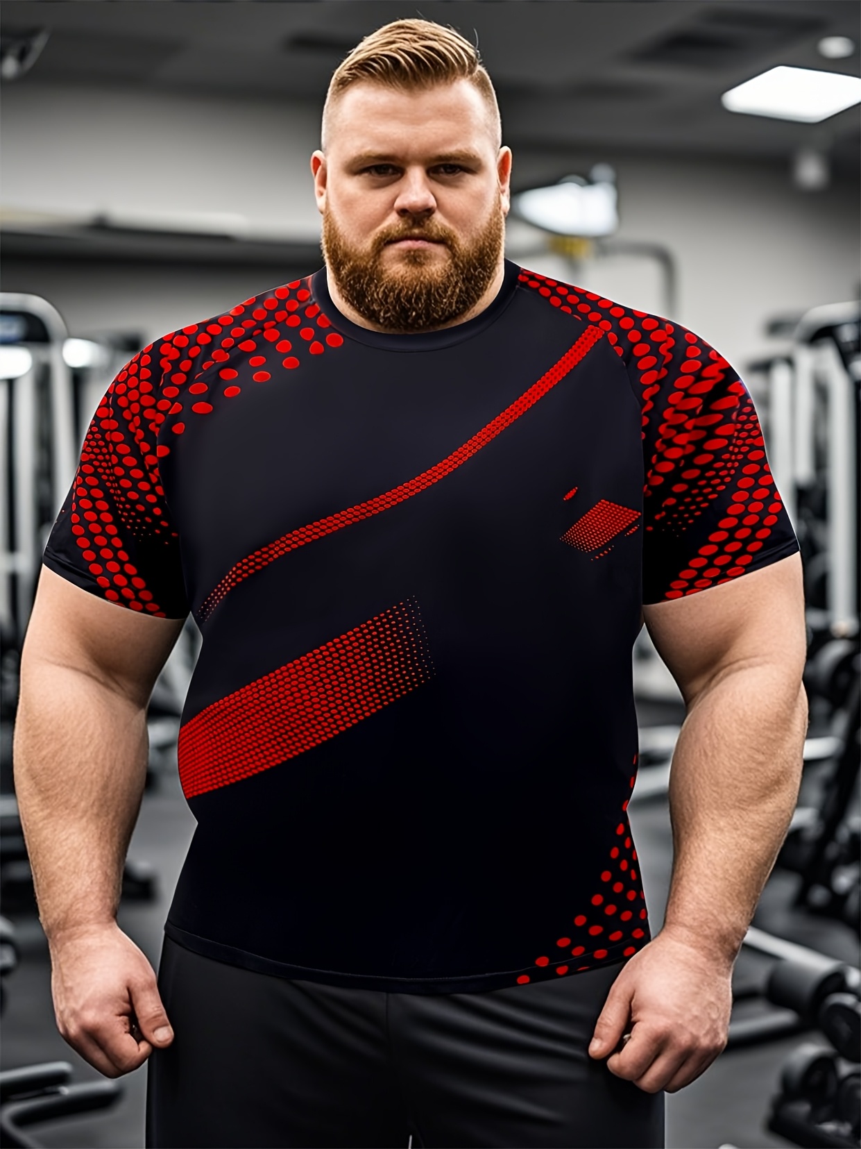 mens plus size compression shirt defining athletic Temu Bahrain