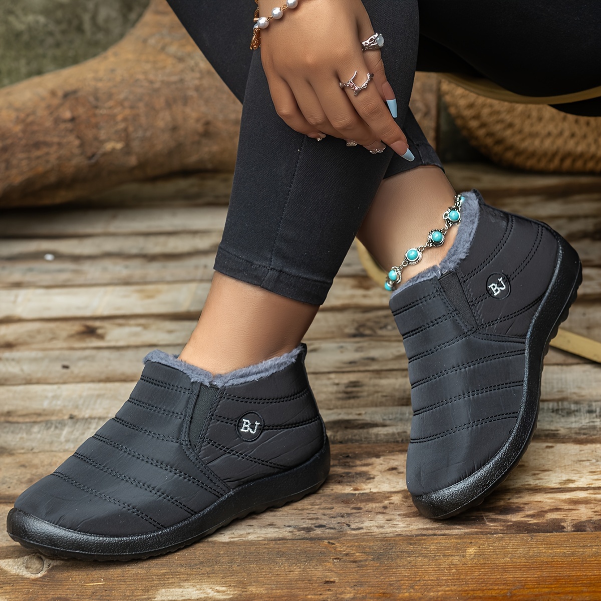 Ultra-Warm Winter Boots, Non-Slip Thick Sole for Outdoor Hiking