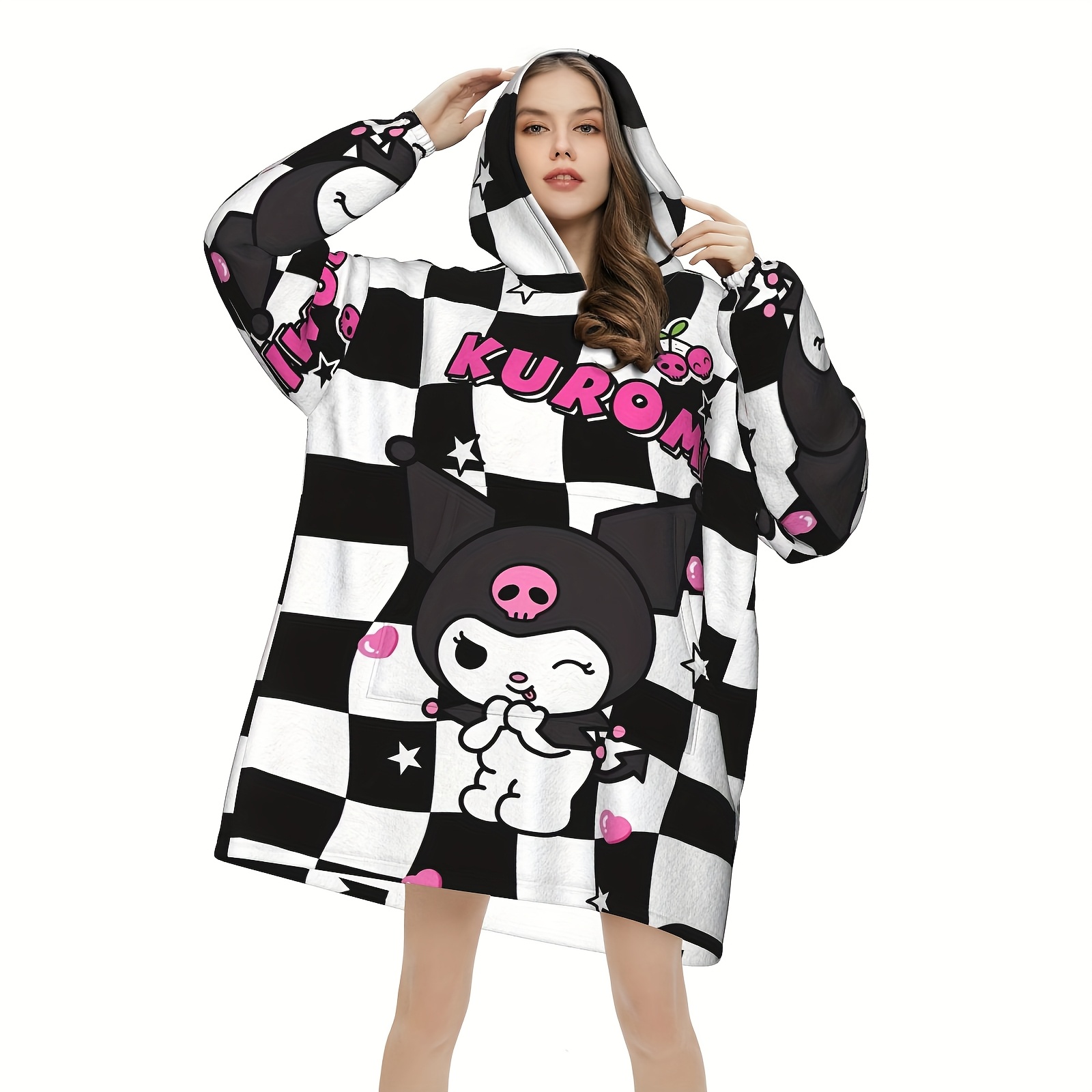 

Sanrio Kuromi Blanket - Plus Size, For Adults, -, , For Christmas & 's Day , , -