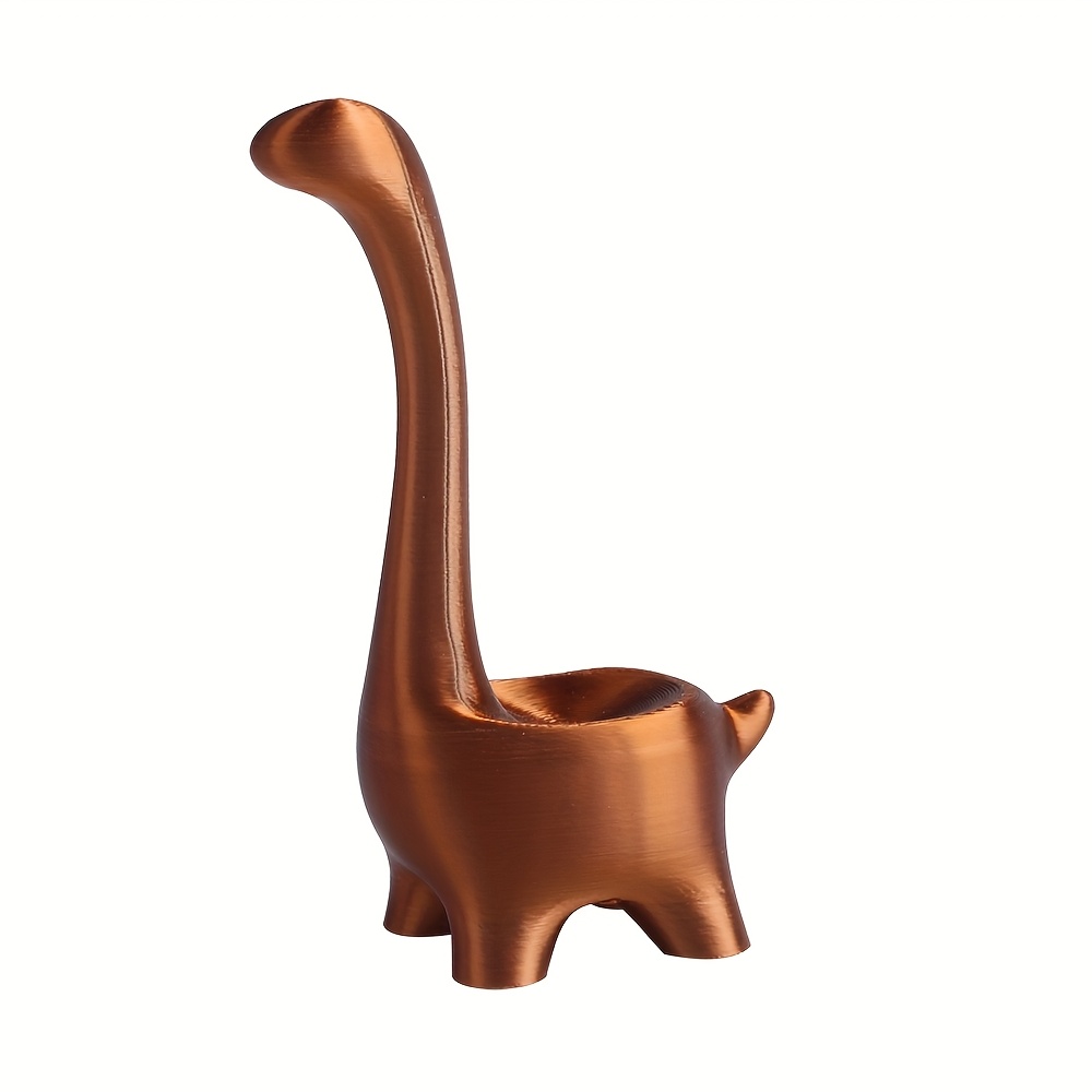 dinosaur ring holder for earrings rings jewelry desktop decoration wedding engagement ring stand cute preppy room decoration cute womens gift suitable for valentines day romantic night birthday anniversary details 8