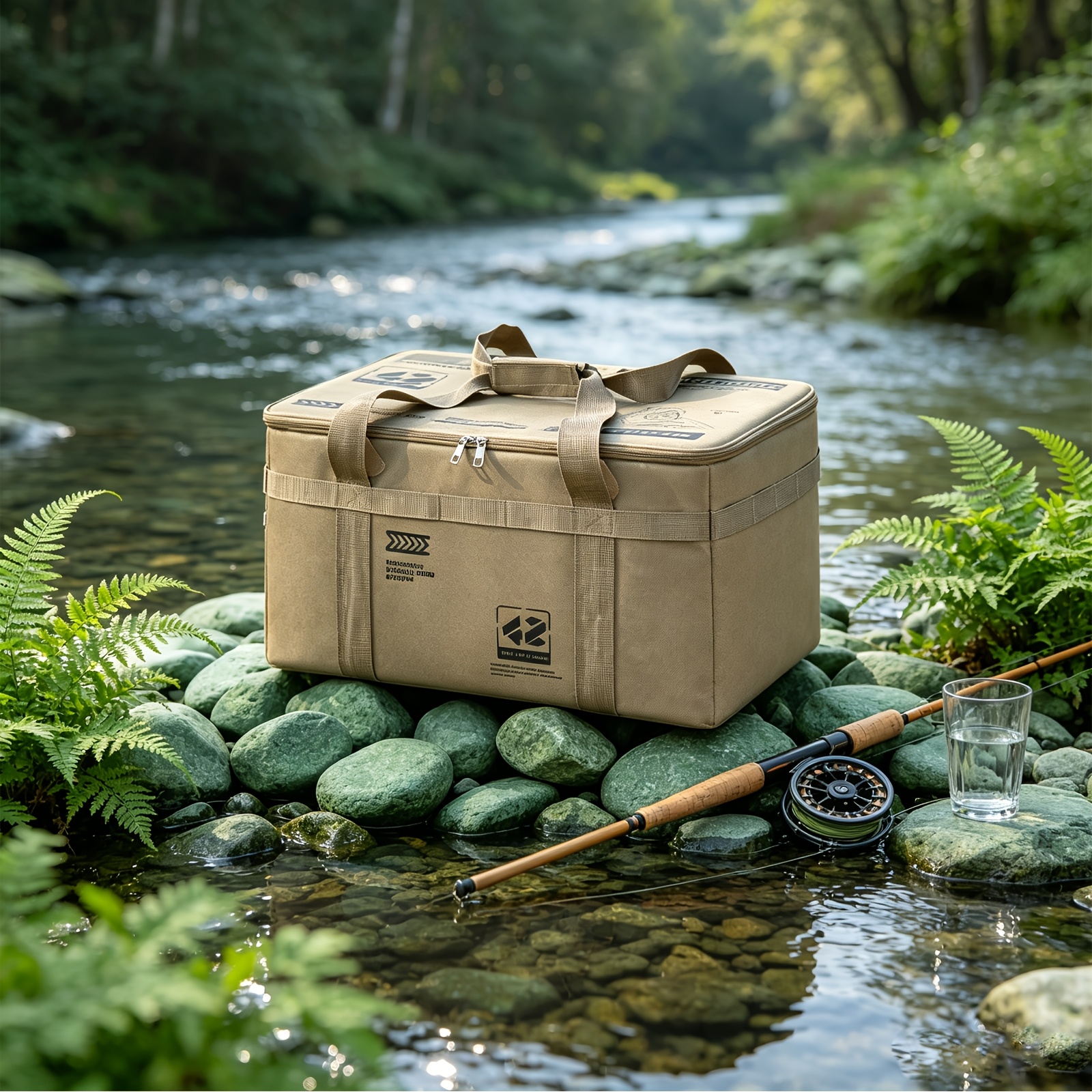 Heavy-Duty Large Outdoor Tote Bag for Camping and Beach