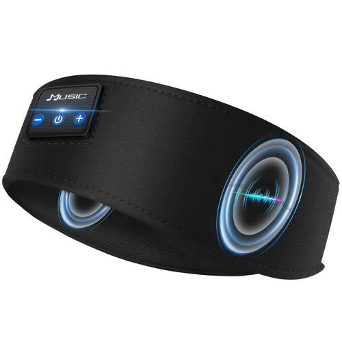 1pc wireless sleep soft ideal for exercise gaming wireless headphones comfortable 3 in 1 wireless music eye mask for side sleepers elastic noise isolation volume control usb charging music earbuds