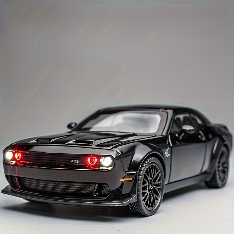 

1:24 Scale Metal Die-cast Sports Car Model, Effects And Lighting Functions, Suitable For Birthday Gifts, Christmas Gifts For